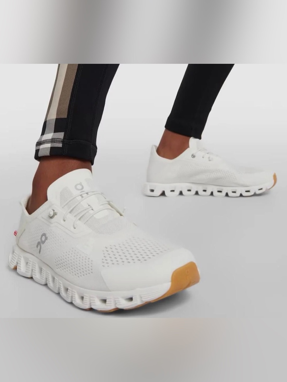 On Cloud  “Cloud 5 Coast” Running Women’s Cloud White Running Shoes
